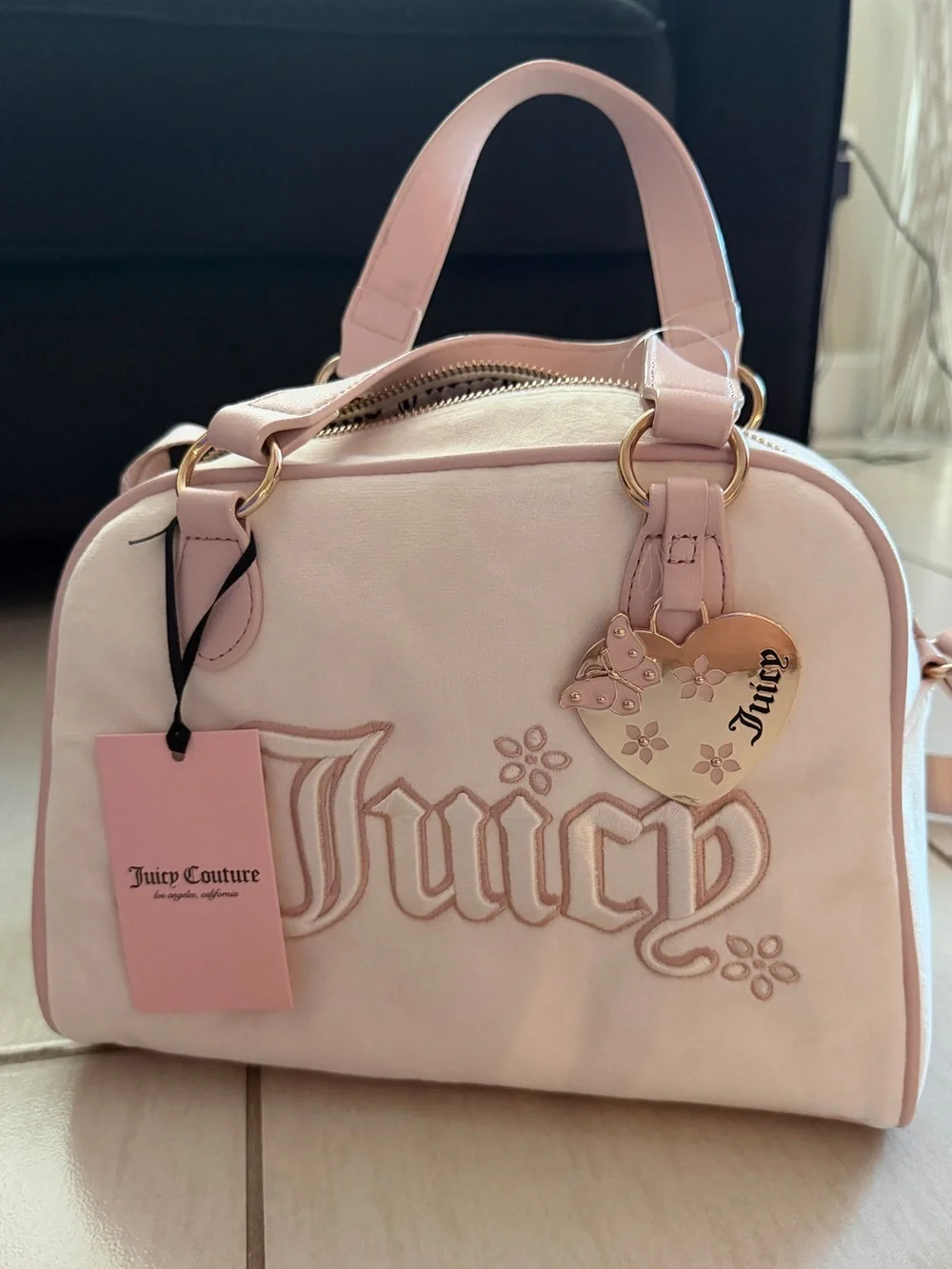 Juicy Couture Pink Purse - Picture 4 of 6